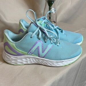 New Balance Girl’s Aqua and Lavender Athletic Shoes